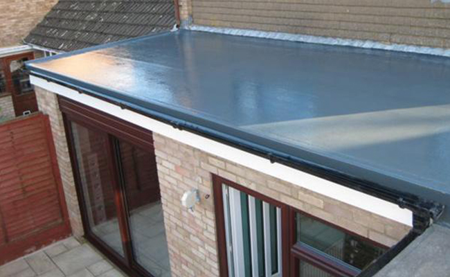 Fibreglass roof